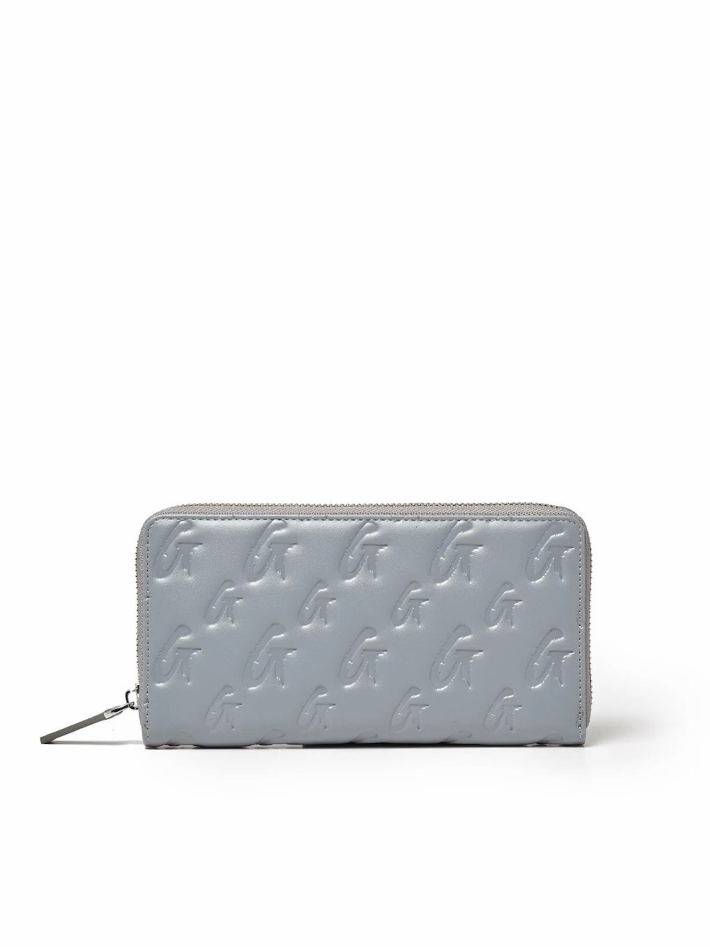 Gray Glamaholic Monogram Wallet